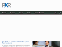 Tablet Screenshot of procon-x-ray.de
